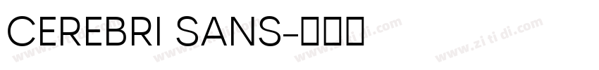 CEREBRI SANS字体转换